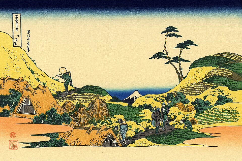 富嶽三十六景 下目黒