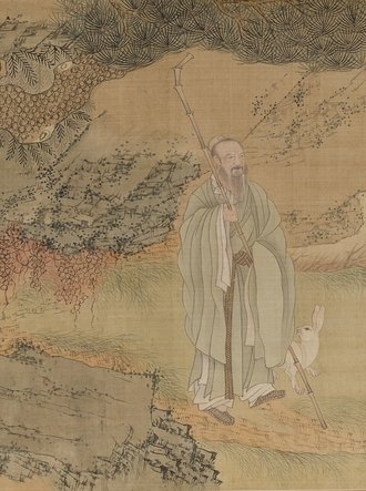 明  崔子忠  长白仙踪图卷