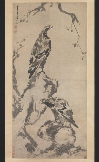 Two eagles