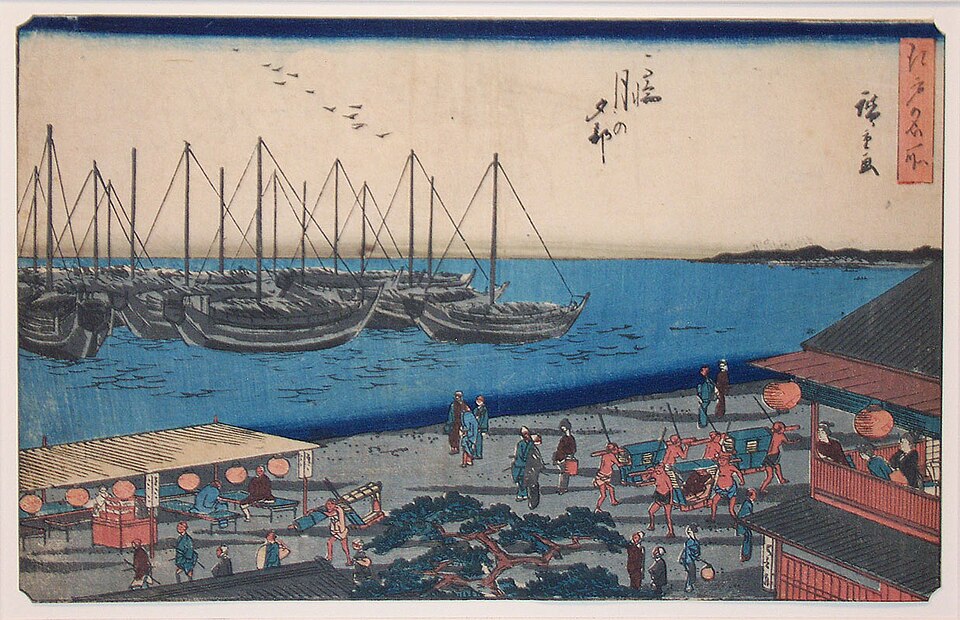Moonlight Evening at Takanawa (Takanawa tsuki no yube)