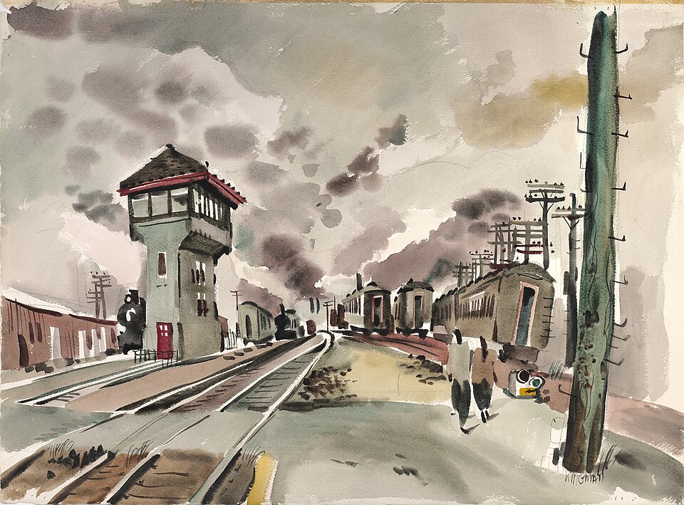 Southern Pacific Depot in the Morning