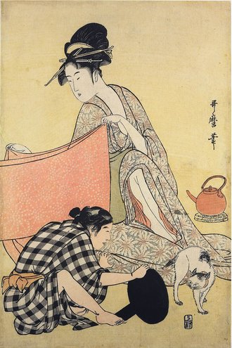 針仕事 右