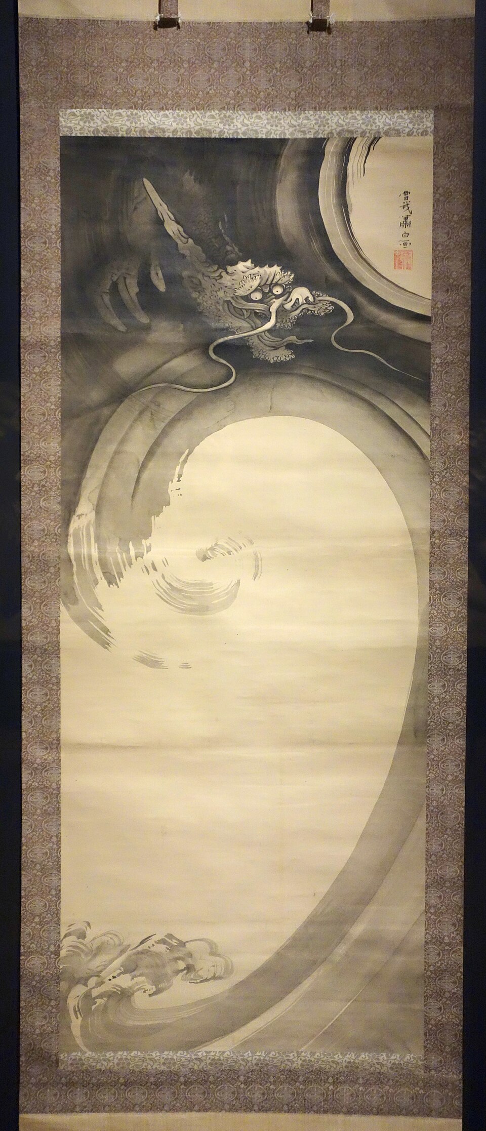 龍虎図 龍