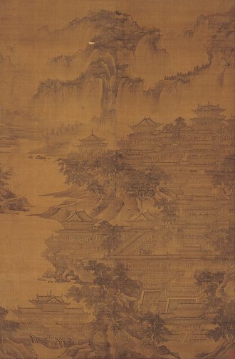 明皇避暑宮図