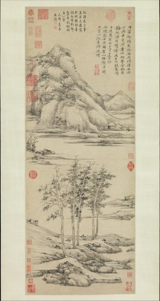 虞山林壑圖
