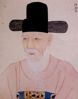 허목 초상