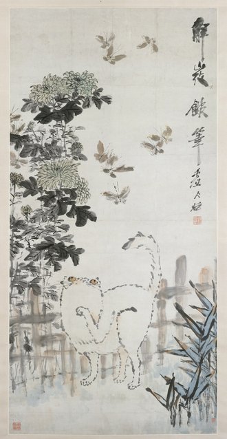 Cat and Butterfly
