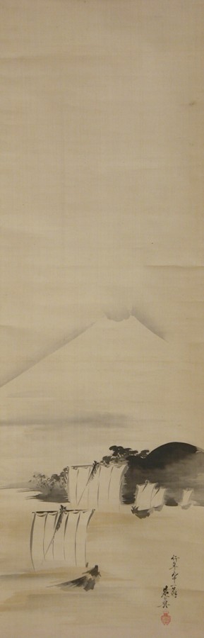 Sailboats and Mt. Fuji