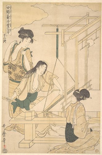 女織蚕手業草 十二終