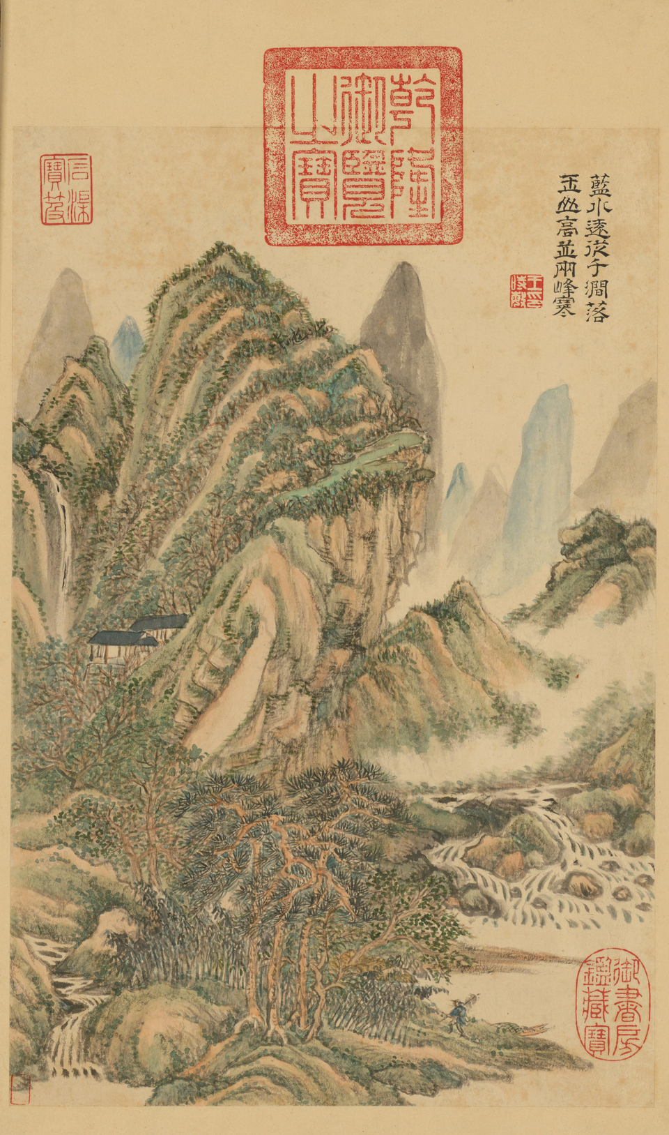 王时敏杜甫诗意图册