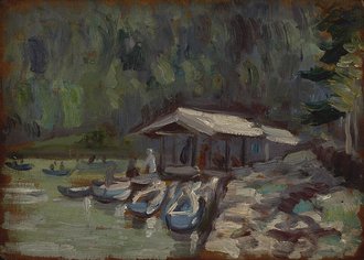 岸邊小屋