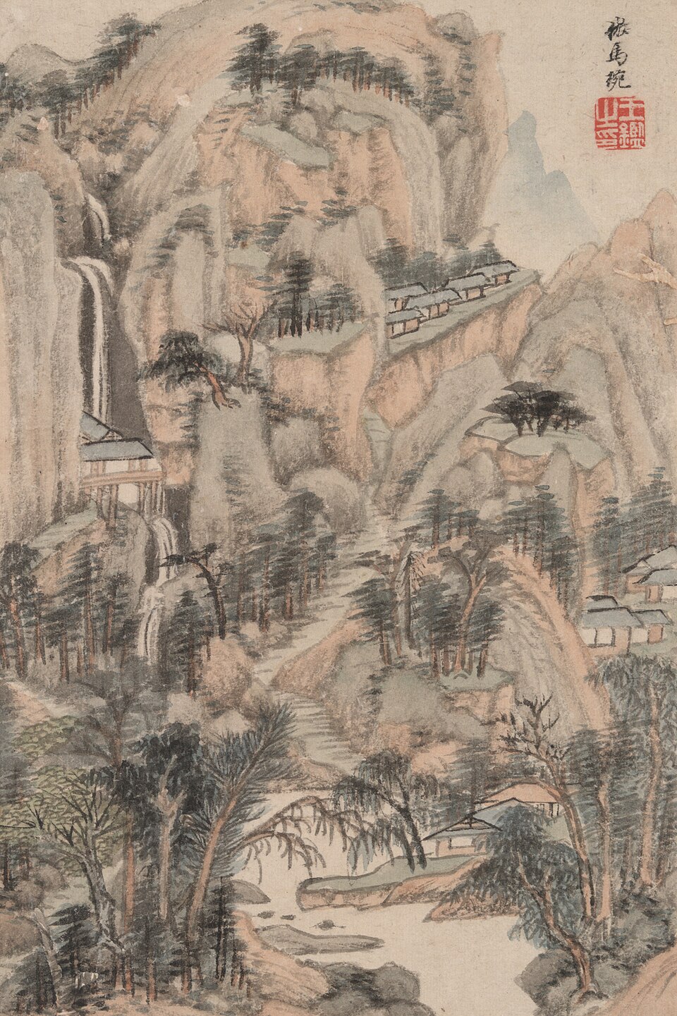 Landscape in the Style of Various Old Masters: In the Style of Ma Wan