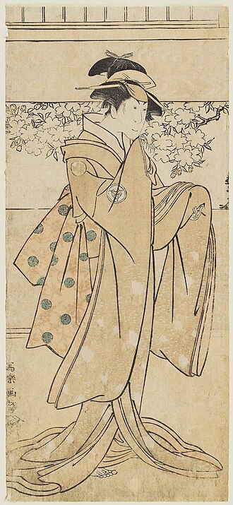 初代岩井粂三郎の芸者粂吉