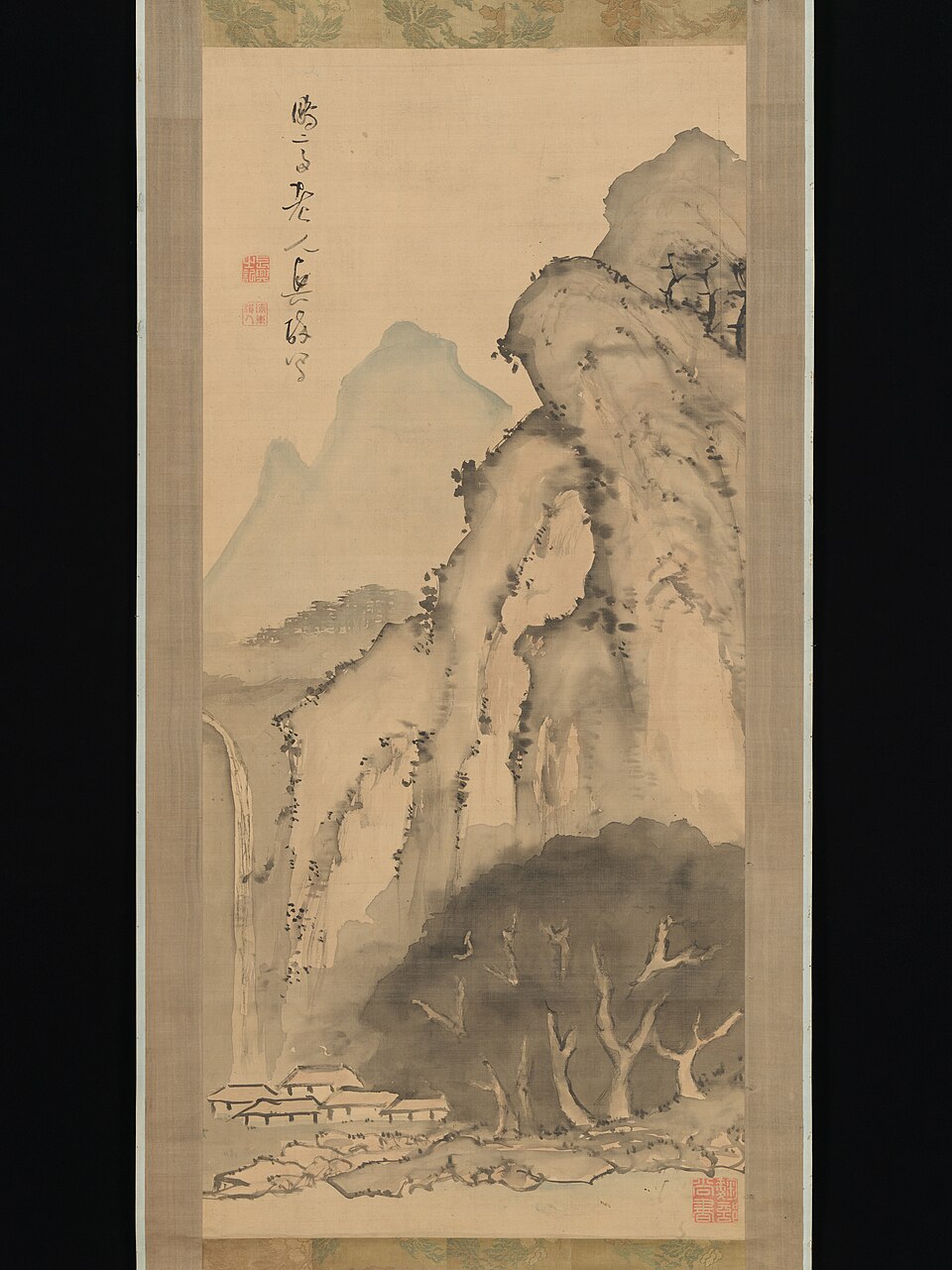 Landscape with Waterfall
