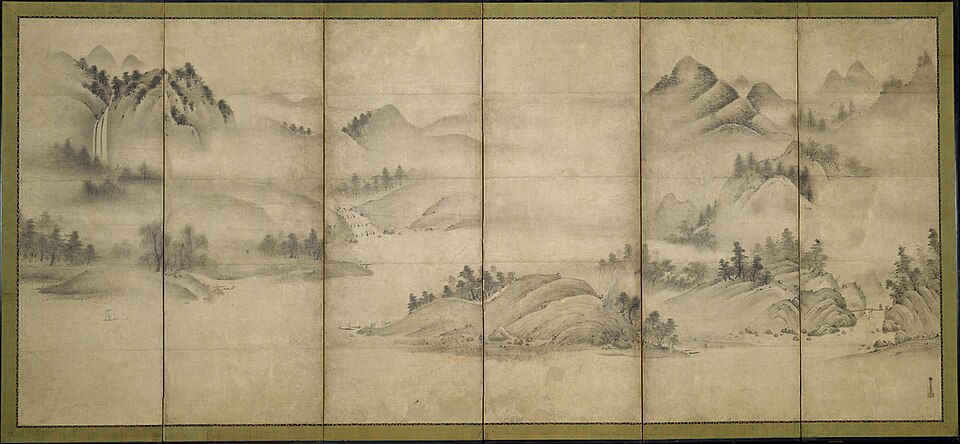 Landscape of the Four Seasons (Eight Views of the Xiao and Xiang Rivers)