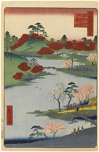 名所江戸百景 深川八まん山ひらき
