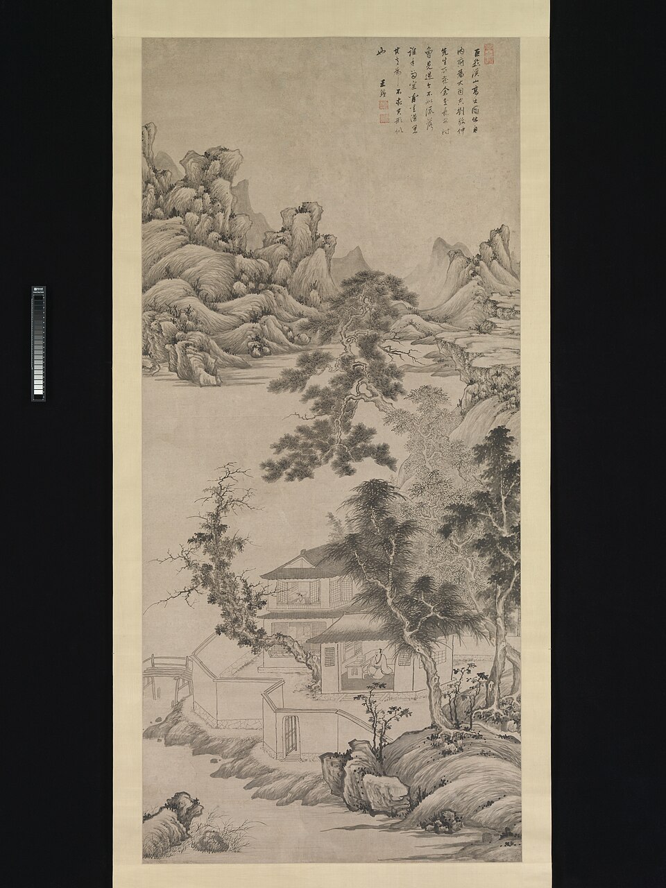 Lofty Scholar among Streams and Mountains, in the manner of Juran
