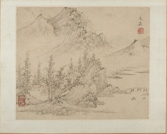 Landscapes (Shanshui huace 山水畫冊)