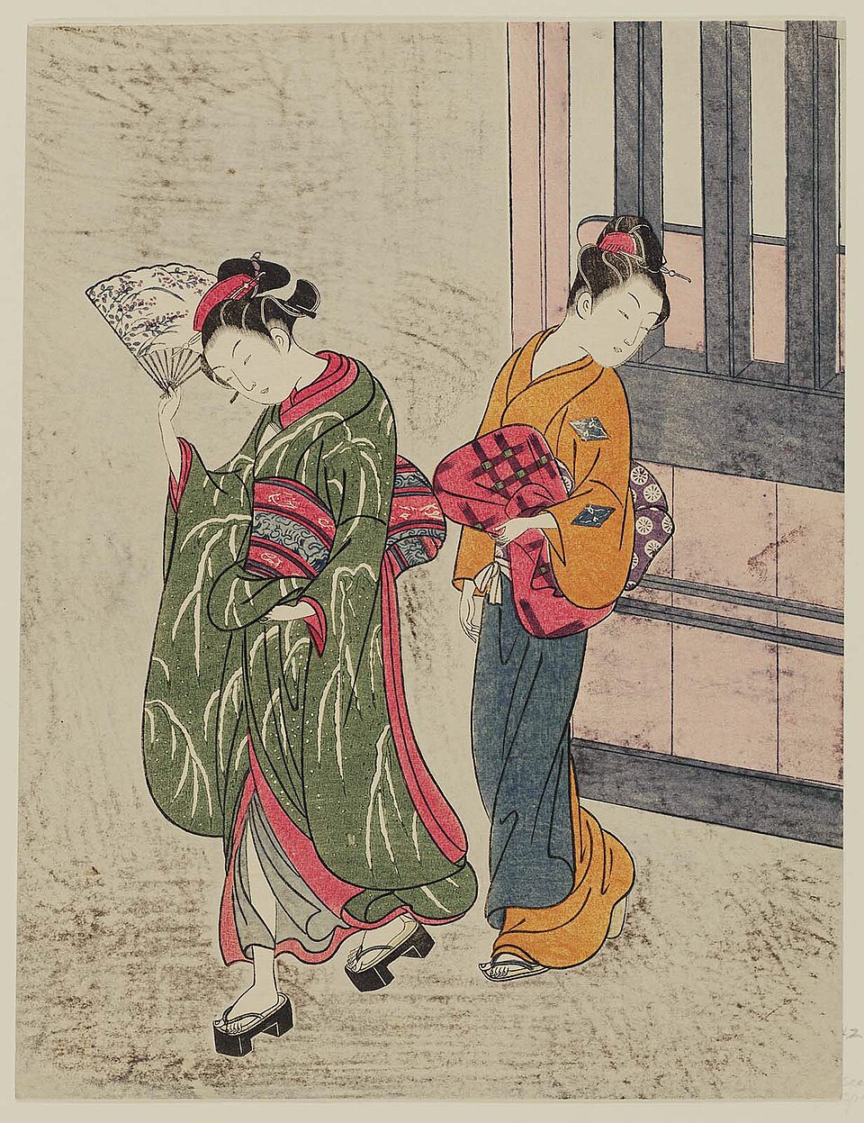 座舗八景 扇の晴嵐