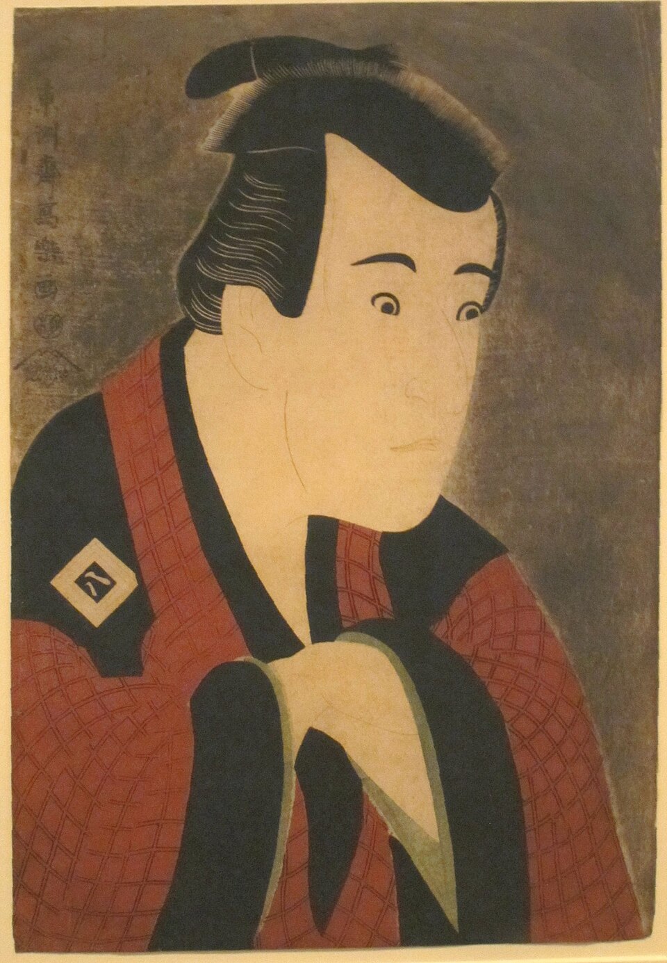三代目市川八百蔵の田辺文蔵