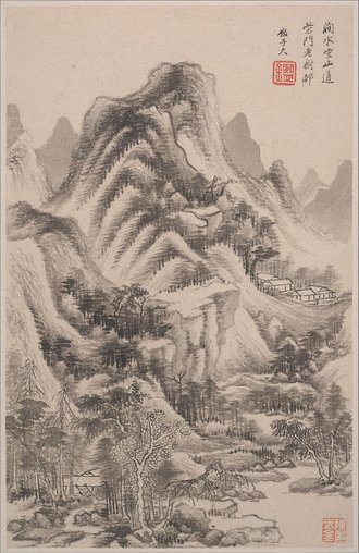 Landscapes in the styles of old masters