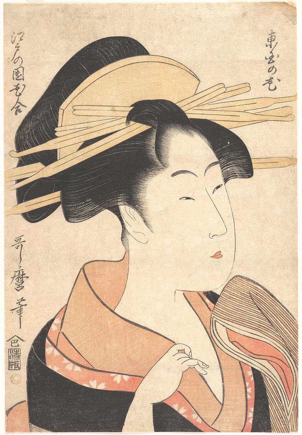 江戸の園花合 東屋の花