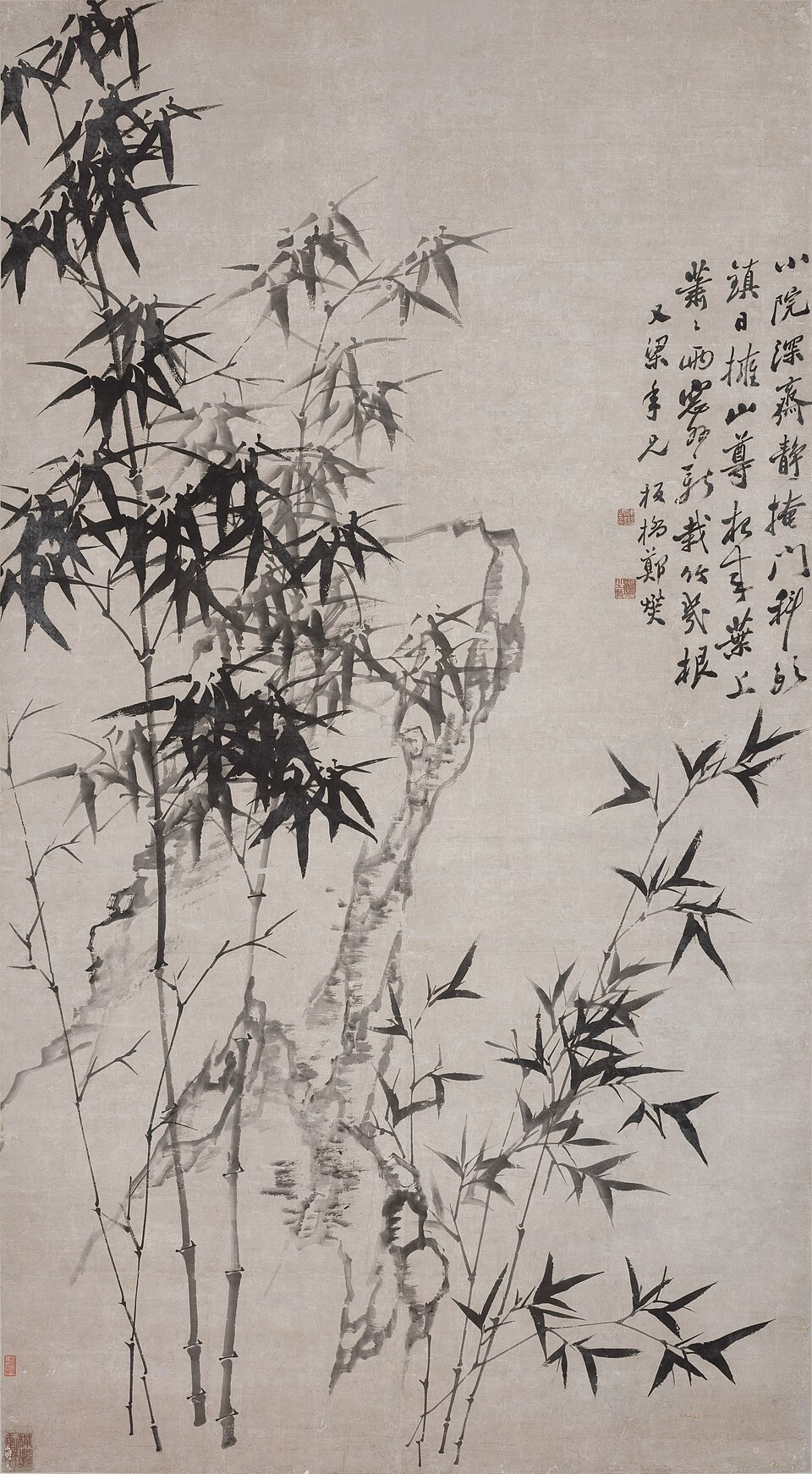 Bamboo and Rocks