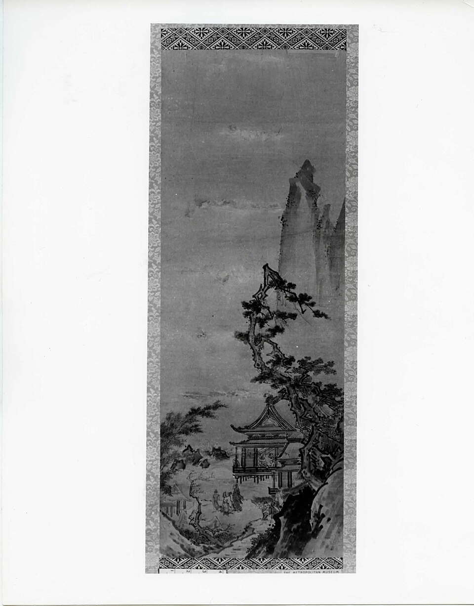 Pavilion on Mountain Stream