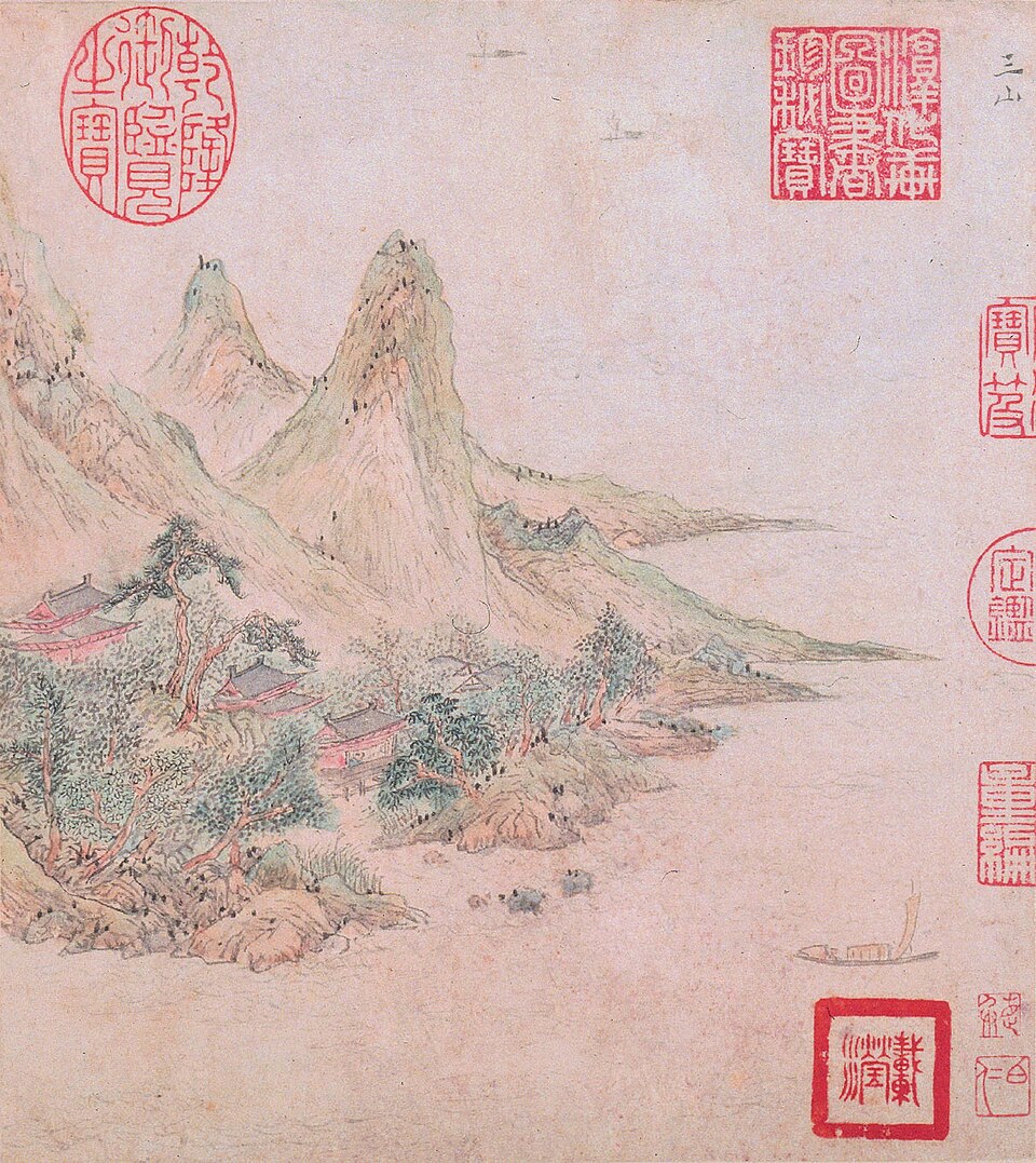 明  文伯仁  金陵山水册