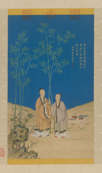 平安春信图