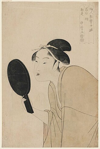 婦人相学十躰 面白キ相