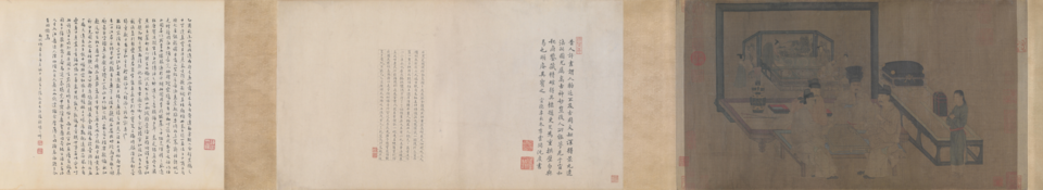 重屏会棋図