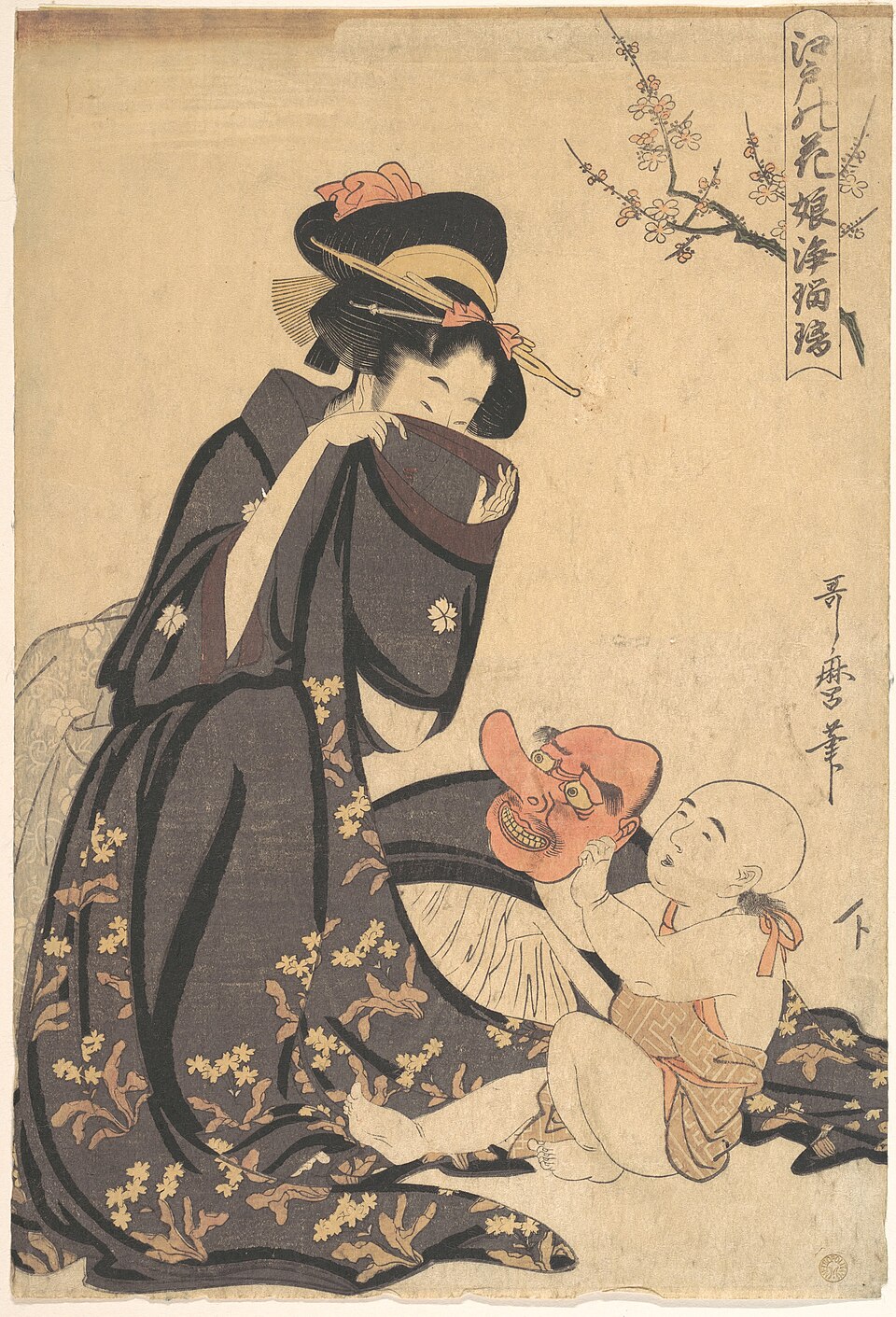 江戸の花娘浄瑠璃 桃