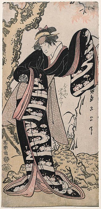 初代中山富三郎の忍ぶの里の牛飼おふで