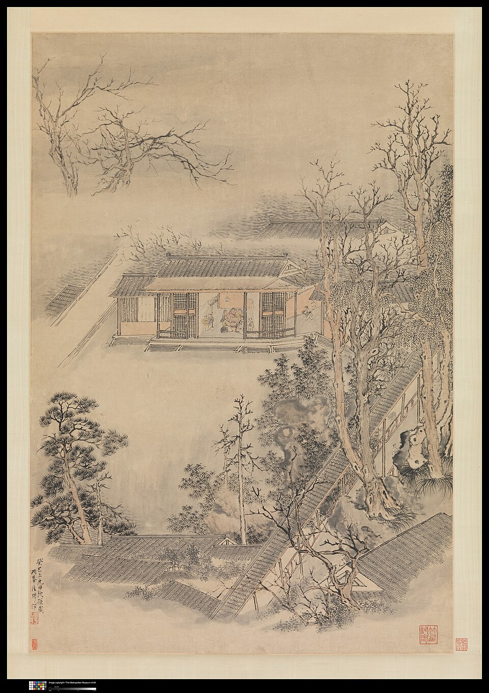 Drinking in the Bamboo Garden