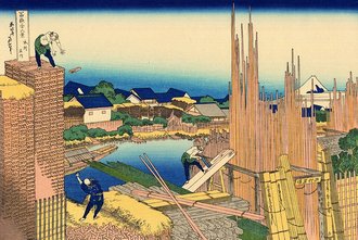 富嶽三十六景 本所立川
