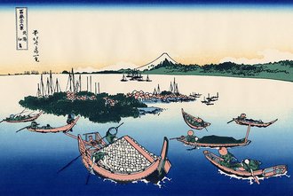 富嶽三十六景 武陽佃島