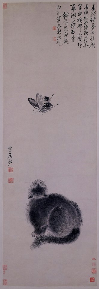 孙克弘耄耋图轴