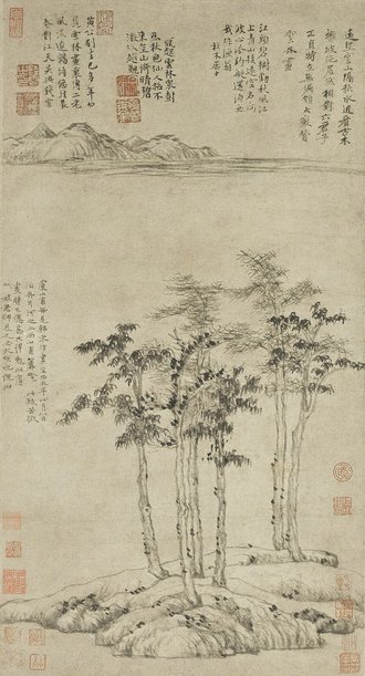 六君子图