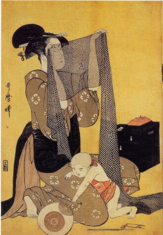 針仕事 左