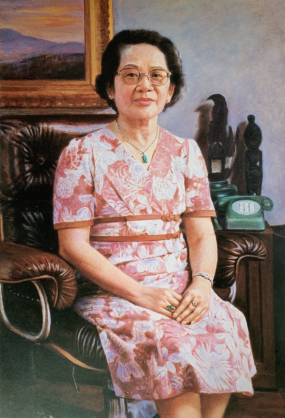 許博士夫人肖像