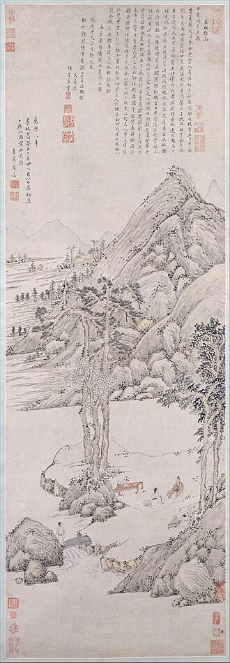 Landscape Dedicated to Xiang Yuanbian