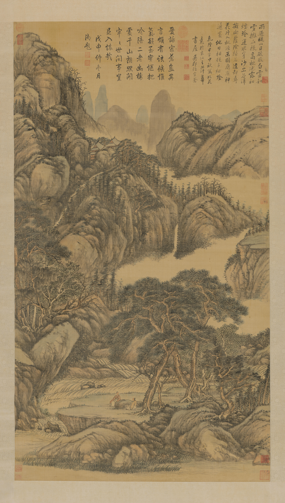 张宗苍山水轴