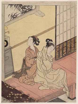 座舗八景 時計の晩鐘
