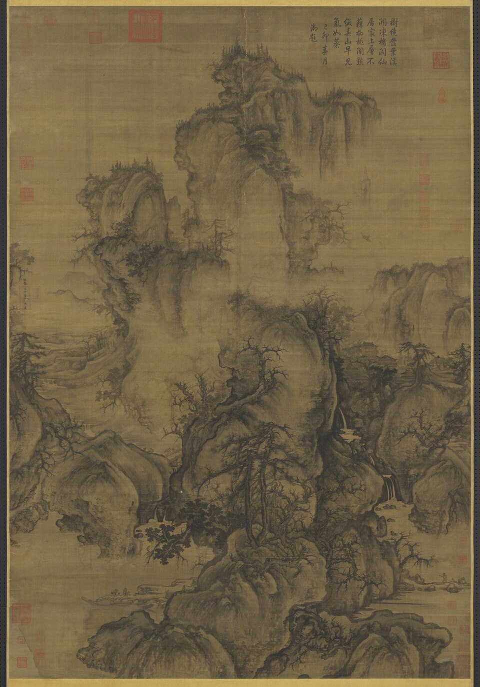 宋郭熙早春圖 軸