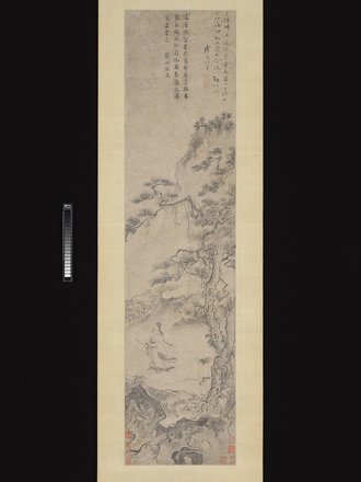 陶淵明菊花圖
