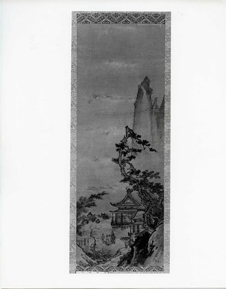 Pavilion on Mountain Stream