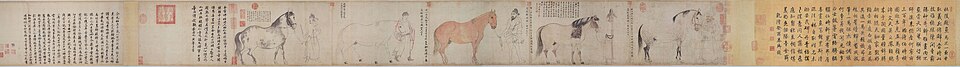 五馬図巻