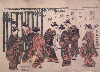 見立竹林七賢