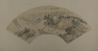 杨晋田家乐图扇